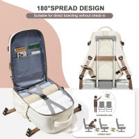 Mochila De Viaje Para Avión Cabin Airplane 40x30x20 Capacidad De Equipaje Para Hombres Y Mujeres Con Portátil De 15.6 Pulgadas - details 2