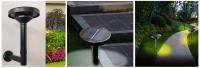 Aplique/Pica Solar LED - CCT - IP65 - GENK - Pack x3 - details 1