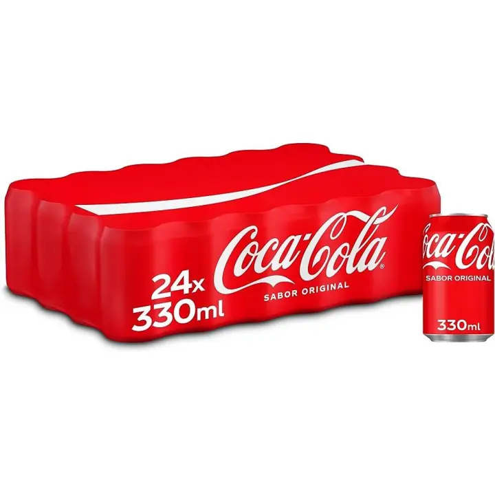 Coca Cola Original o Zero - 24 Latas de 330ml - Desde 1886 - 1