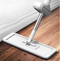 Mopa con Cubo Escurridor con Compartimentos, Cabezal Plano y Flexible Rotación 360. Fregona Escurrefacil. Ideal para Limpiar Suelos, Paredes, Techos, Ventanas y Muebles - details 8