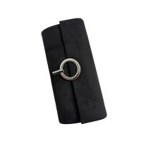 Bolso de Fiesta Antelina Alargado con Cierre Metálico Aro - Tamaño 24 x 13 cm Colección 2025 - Diseño Original y Elegante para Mujer - Bolso de Noche - Incluye Bandolera - details 4
