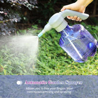 Botella De Rociador Eléctrico Para Jardín 3L Con Boquilla Ajustable Para Riego De Plantas Interior Y Exterior - details 0
