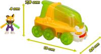 METAZELLS Wrock Raider - Vehicle Vehículo grande con muchas funciones que incluye otro vehículo más pequeño y figuras Metazells-Regalo óptimo para NIÑOS y NIÑAS - details 1