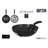 MAXHOME-Sartén Wok Quttin Grand Chef  24cm,28cm - details 2