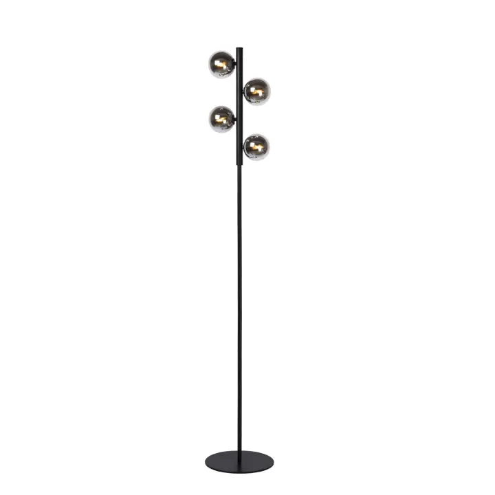 Lucide TYCHO - Lámpara de suelo - 4xG9 - Negro - 1