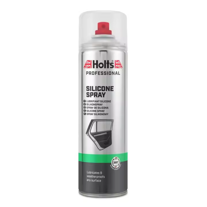 Spray de Silicona Holts 500 Ml - Lubrica y Protege Superficies - Alternativa Segura a los Lubricantes a Base de Aceite - 1