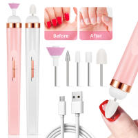 YIKOOLIN Máquina De Uñas Eléctrica 5 En 1 Con Luz Portátil Mini Herramientas De Manicura Para Eliminación De Gel - details 1