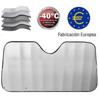 Parasol Metalizado gris Verano alta calidad fabricado en España eficaz contra altas temperaturas parasol delantero para coche uso contra calor hecho en España calidad asegurada - details 1