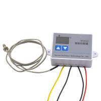 Termostato Digital W3013 Con Termocoplante K Para Control De Temperatura Alta Potencia 2200W Longitud 1M Voltaje AC110V 220V Para Equipamiento De Chasis - details 1