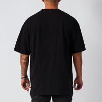 Camiseta De Malla Para Hombre Oversize Verano Secado Rápido Manga Corta Estilo Fitness Prenda Clásica Para Gimnasio Y Bodybuilding - details 2