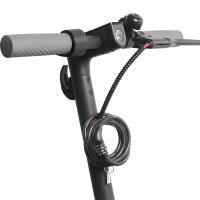 Cable De Seguridad Antirrobo Universal Para Patinete Eléctrico Con Cadena Enrollada Accesorios Para Xiaomi Mijia M365/Ninebot MAX G30 - details 8