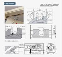 Cerrador De Puertas Automático Invisible Con Amortiguador Hidráulico Silencioso Material De Aleación De Zinc Para El Hogar - details 12