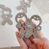 Abrepuertas De Hombrecillo De Jengibre Magnético Dual Propósito Accesorio De Cocina Aleación De Aluminio Portátil Pegatina Para Nevera - details 3