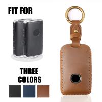 Estuche De Cuero Genuino Para Llaves De Coche Compatible Con Mazda Protector De Llave Japonés Accesorios De Decoración Para Automóviles Apta Para Llaves De 3 Y 4 Botones - details 0