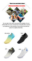 Zapatillas De Agua Para Hombre Y Mujer Zapatos De Playa Transpirables Quick-Dry Para Natación En Río Y Mar Sandalias De Piedra - details 4