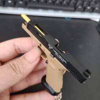 Pistola De Juguete Miniatura TTI G34 En Aleación Para Coleccionistas Y Regalos Para Niños Y Adultos Sin Batería Material Metálico - details 7