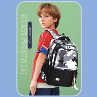 Mochila para niños, mochilas escolares de camuflaje para estudiantes de Primary, mochilas intermedias, mochilas de viaje informales para adolescentes - details 0