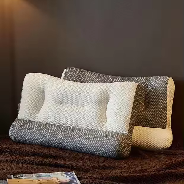 Almohada de tracción que ayuda a conciliar el sueño y protege las vértebras cervicales Hotel de estilo japonés estudiante un par de núcleos de almohada - 1