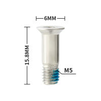 Juego De 10 Tornillos De Acero Inoxidable Para Guía De Cadena Trasera De Bicicleta Compatible Con Shimano Accesorios De Bicicleta - details 4