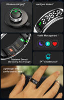 Anillo Inteligente Con Pantalla LED Monitor De Tasa Cardíaca Y Oxígeno En Sangre Multi Modos Deportivos Impermeable Para Hombres Y Mujeres Compatible Con Xiaomi - details 2