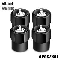 AQTQAQ 4Pcs Conjunto De Cubiertas De Válvula De Neumático De Alta Calidad Metálicas Y De Goma Sellaje Universal Para Coche Y Bicicleta Protección Contra Polvo - details 14