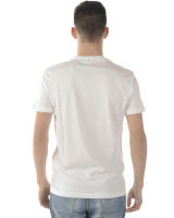 Emporio Armani EA7 Camiseta Algodón Hombre Blanco 3GPT12PJT7Z 1100 - details 2