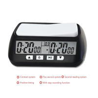 Reloj de ajedrez digital básico de ajedrez y temporizador de juego, reloj digital reloj temporizador - details 2