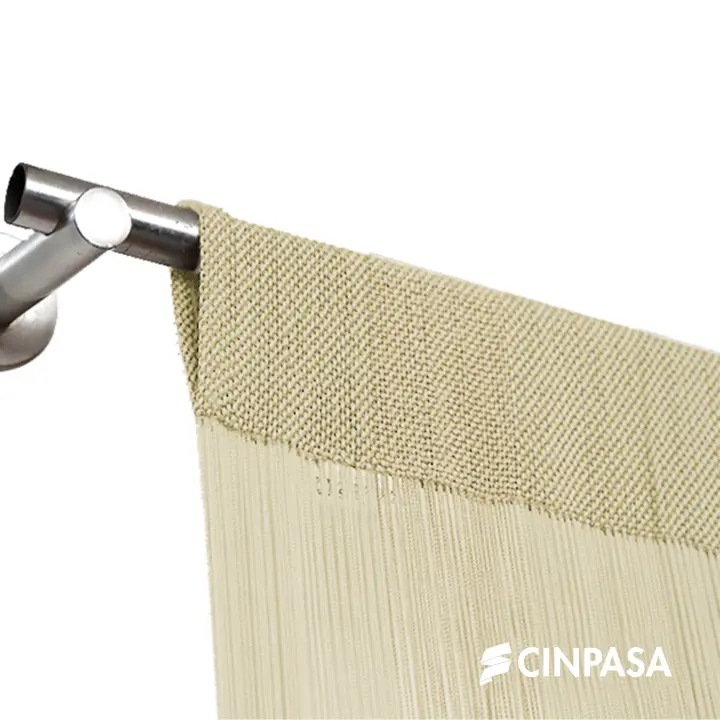 CINPASA | Cortina de Hilos Elegante y Suave - Material de Alta Calidad | Aporta Elegancia y Luminosidad | Ideal para Salones, Dormitorios y Espacios Modernos | 100x250 CM - 1