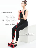 Cuatro Tubos Ajustador De Tensión Pedal Multi Funcional Equipo De Fitness Doméstico Bandas Elásticas Para Yoga Fortalecimiento Abdominal - details 2