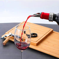 Tapa De Vino 2-en-1 De Acero Inoxidable Para Champagne Cierre Sellado Antirroto Para Mantener Fresco Regalo Para Amantes De Vino - details 3