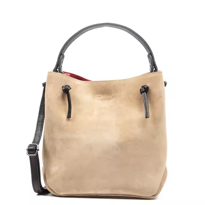 Firenze Artegiani. Albidona bolso tote de mujer. Piel auténtica acabado Gamuza. Made in Italy. Vera Pelle Italiana. - 1