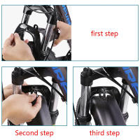 2pcs Guardabarros De Bicicleta PP Suave Plástico Para MTB DH Protección Contra Salpicaduras Accesorio Aumento De Anchura Y Largo - details 6