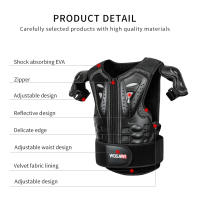 Chaqueta De Protección Para Motocicleta WOSAWE Para Niños Ajustable Esquí Snowboard Patinaje Skateboarding MTB Con Armadura De Protección Corporal - details 5