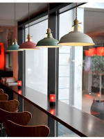 Lámpara Colgante Retro Industrial LED Para Restaurante Cocina Hogar Decorativa De Metal En Colores Variados Para Iluminación De Sala De Estar Estudio Dormitorio Hotel - details 2