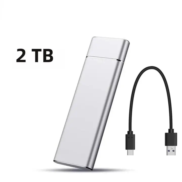 Disco Duro Portátil SSD externo de Alta velocidad 2TB/20TB/30TB Typo-C/USB 3,1 para PC portátil MAC compatible con MrLabel - 1