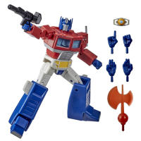 Figura De Acción De Transformadores G2 Optimus Prime Megatron Soundwave Serie Roja Juguete Para Niños Modelo De Robot Auténtico - details 9