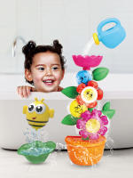 Juguetes De Baño Serie Abejas Pequeñas Pueden Almacenar Fugas De Agua Con Ducha Las Flores Se Voltearán Material Plástico PP - details 0