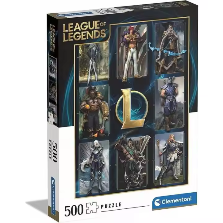 Puzzle 500 Piezas Videojuego League of Legends de Clementoni - 1