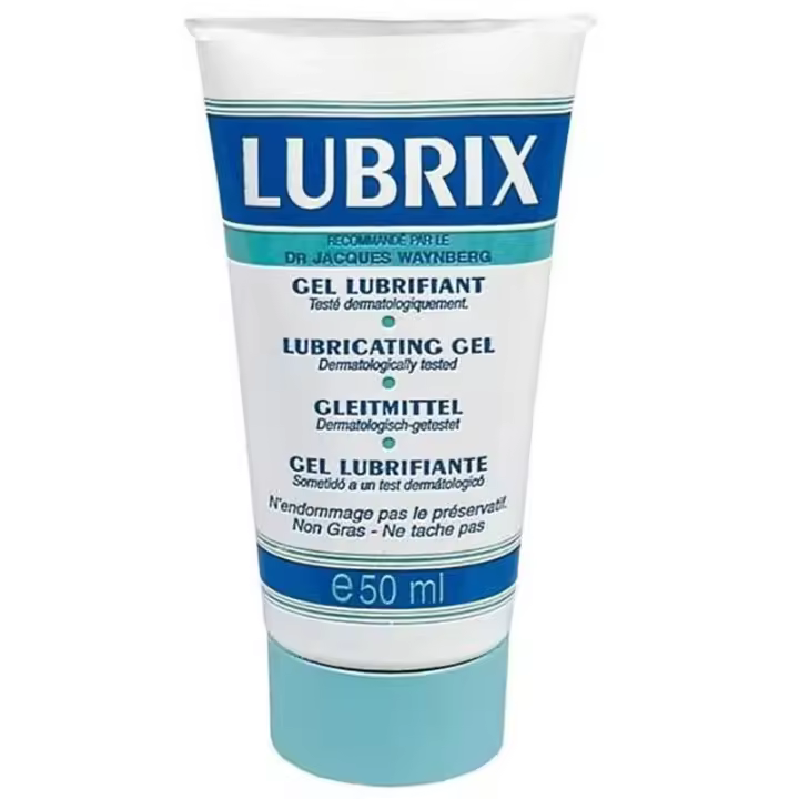 GEL LUBRICANTE LUBRIX BASE AGUA SIN RESIDUOS NI MANCHAS - 1