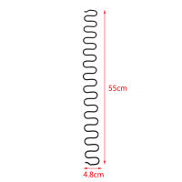 1PC 55CM Reemplazo De Resorte Para Sofá Silla Con Clip Accesorios De Muebles Material De Acero Forma Ondulada Para Carpintería - details 1