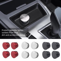 Cubierta De Encendedor De Cigarrillos Universal 4 Pcs De Aleación De Aluminio Impermeable Y Anti-Polvo Para La Mayoría De Los Vehículos Con Puerto De Energía 12V - details 0