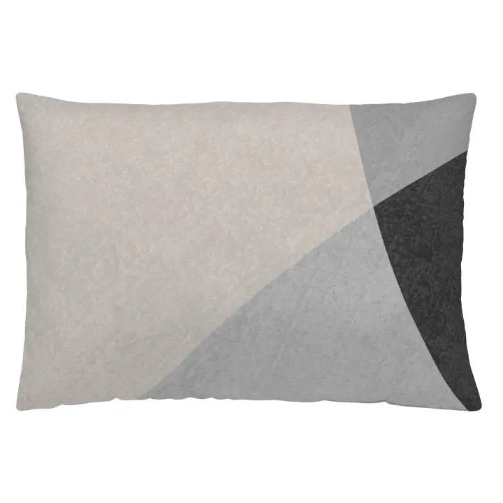 FUNDA DE COJIN VACIO 100% ALGODÓN ASIER NUDE 50X30 CM ICEHOME FABRICADO EN ESPAÑA - 1