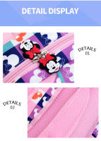 Mochila Infantil Disney Mickey Mouse Minnie Para Niños Y Niñas Rosa Pequeña Bolsa Escolar De Dibujos Animados Para Jardín De Infantes - details 9