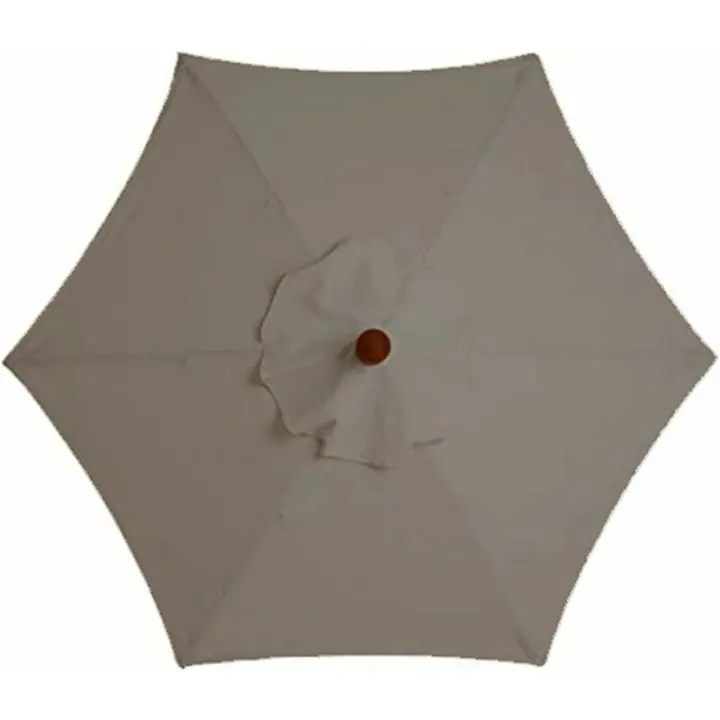 Funda de Repuesto para Sombrilla - 3 M - Impermeable - Anti-Ultravioleta - Tela de Repuesto (3M / 9.8Ft, Caqui) - 1