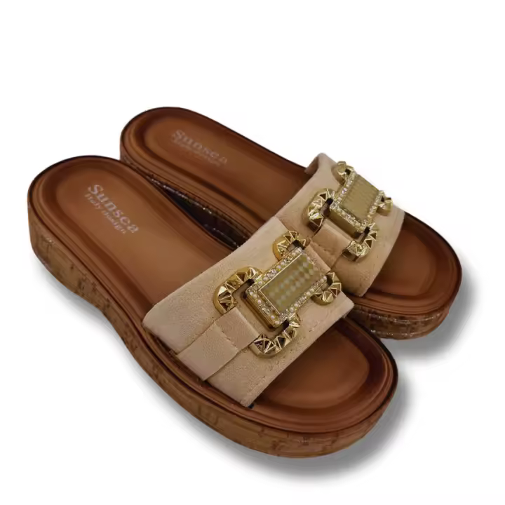 Sandalias para mujer con la suela antideslizante con un diseño de pala marca sunsea - 1