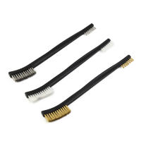 Kit De Cepillo De Acero Inoxidable + Latón + Nylon Para Limpieza Y Polishing De Metal Herramientas Para Eliminar Rusticidad - details 1