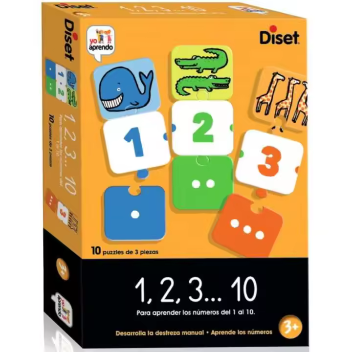 Juego infantil Educativo Aprende los Números Diset - 1