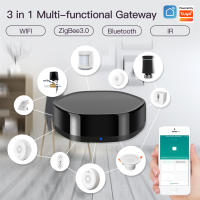 Hub Gateway Multi-Modo Tuya ZigBee Para Casa Inteligente Wireless Bridge Malla Bluetooth IR Control Remoto Alexa Google Smart Life - details 5