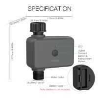 MOES Juego De Riego Inteligente ZigBee Con Timer De Agua Y Filtro De Retardo De Lluvia Control Remoto Compatible Con Alexa Y Google Home - details 14