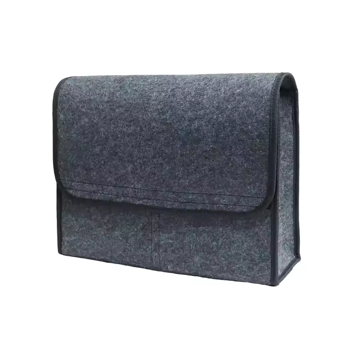 Bolsa de Almacenamiento para Coche – Organizador de Alta Durabilidad con Tela de Fieltro Resistente – Antisuciedad, Multiuso y Portátil - 1